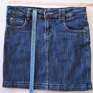 4 mini faldas vaqueras, tablas y elástica talla 36