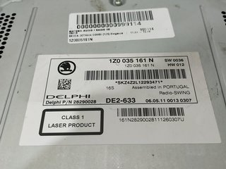 SISTEMA AUDIO / RADIO CD SKODA OCTAVIA COMBI (1Z5