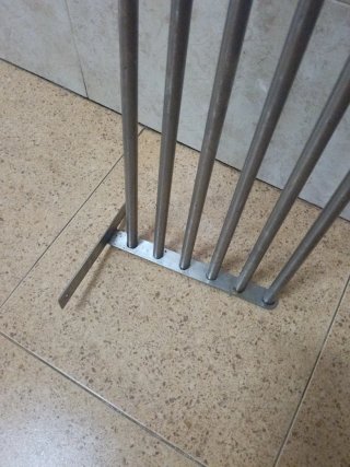 Estantería de acero inoxidable