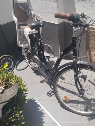 Bicicleta Paseo City45 con Silla Bebé
