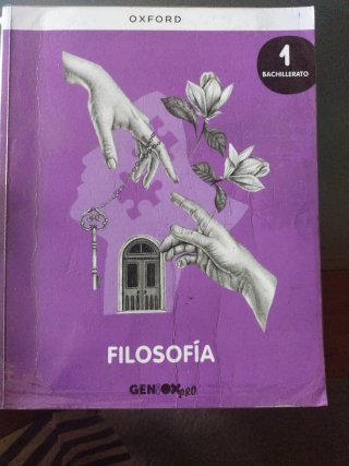 Filosofía 1º Bachillerato. Libro del estudiante...