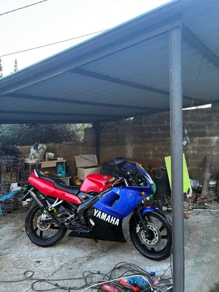 Yamaha TZR 50cc Deportiva Azul/Roja