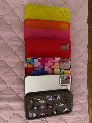 Pack 6 Fundas iPhone 12