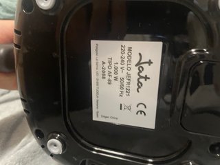 Freidora de aire Jata 1,5L