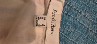Vestido Pedro del Hierro Lino Rayas