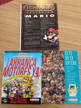 Revistas Club Nintendo + Carnet y Bolsa oficiales