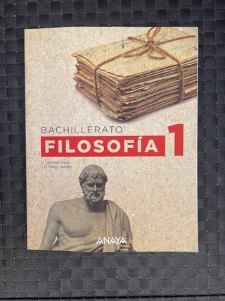 Filosofía, 1 bachillerato