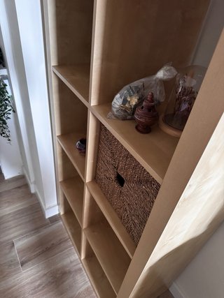 Estantería KALLAX IKEA Beige/Marrón
