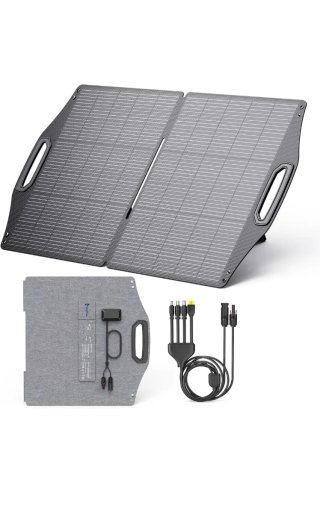 Panel Solar Plegable 100W Alta Eficiencia