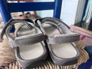 Sandalias Quechua Mujer Beige/Gris