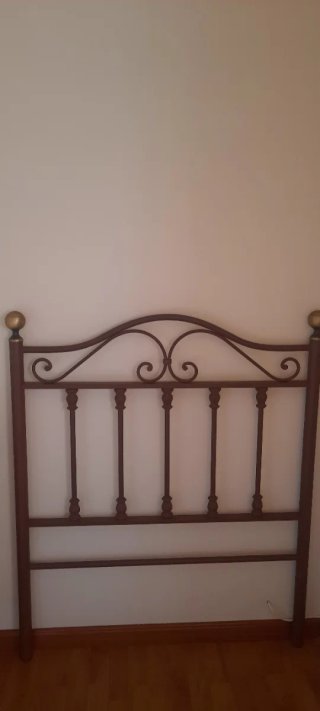 Cabecero forjado aluminio 90cm