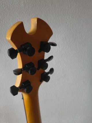 Guitarra Eléctrica Atrics Warlock Roja Floyd Rose