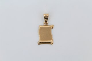 Colgante Pergamino Oro 18k.Ref:043-03-000254
