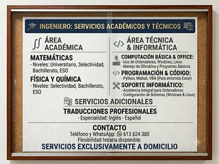 Clases de matemáticas, computación y programación