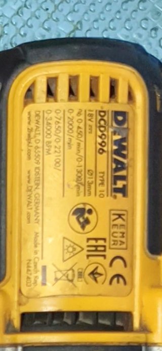 Taladro Dewalt DCD996 XRP