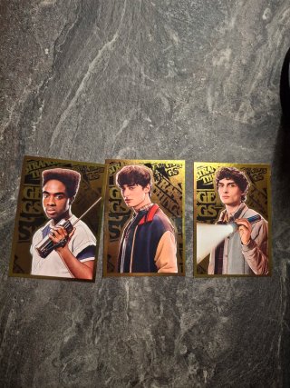 Carte Stranger Things Will, Mike, Lucas