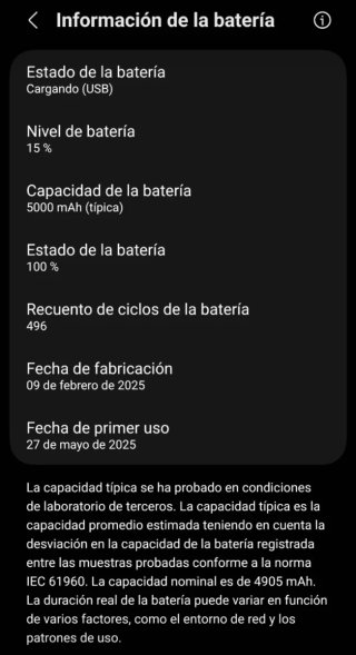 Samsung Galaxy A36 5G Negro