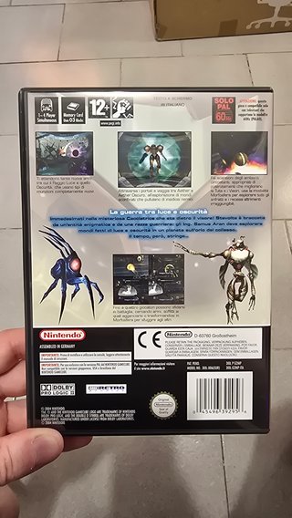 Metroid Prime 2 Echoes GameCube PAL ITA