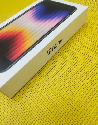 iPhone SE 2022 Negro 64GB. Nuevo