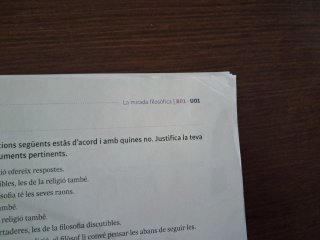 Filosofia 1 batxillerat