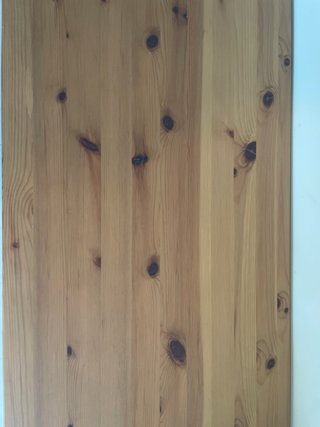 Mueble TV Ikea Hemnes Blanco y Madera