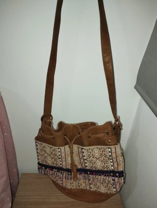 Bolso Mochila Diseño Étnico