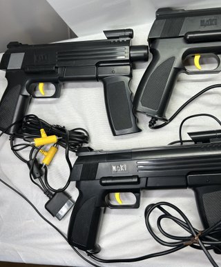 Lotto 5x Naki Lunar Rocker Light Gun PS1