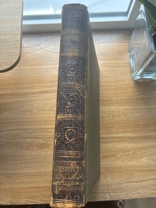 Libro antiguo Historia Universal. Novísimo Estudio
