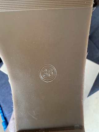 Sandalias doradas plataforma talla 36