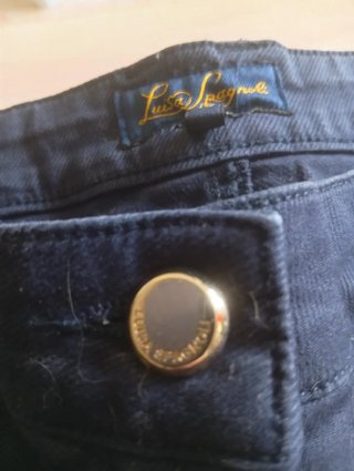 Pantaloni Luisa Spagnoli tg 48 blu