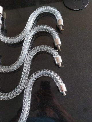 Brazo de cristal para lámpara de araña