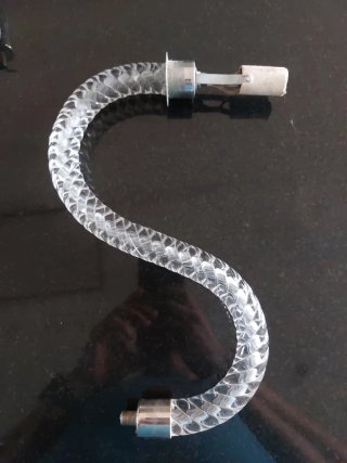 Brazo de cristal para lámpara de araña
