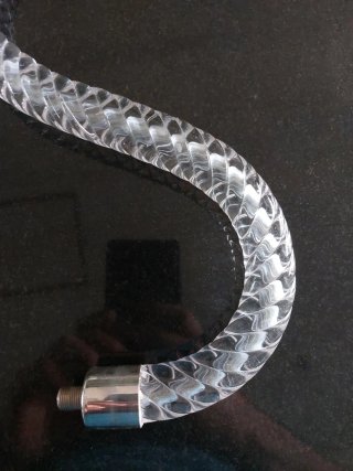 Brazo de cristal para lámpara de araña