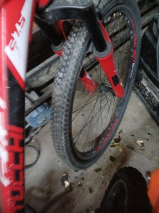 Bicicleta Stucchi Roja
