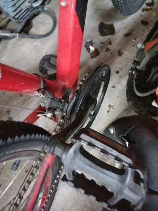 Bicicleta Stucchi Roja
