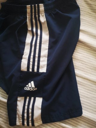 Bermudas Adidas Deportivas Azul Marino