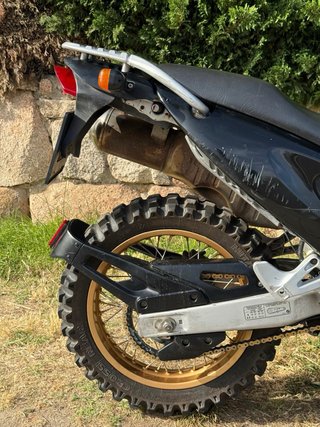 BMW F 650 Adventure Moto.