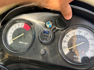 BMW F 650 Adventure Moto.