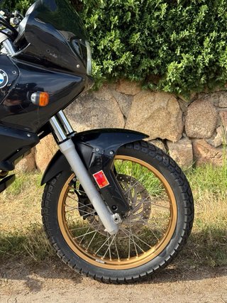 BMW F 650 Adventure Moto.
