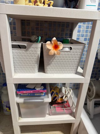 Mueble de baño blanco