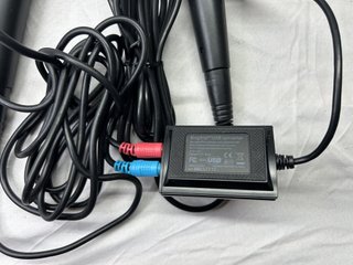 Microfoni SingStar Sony PS2 PS3 USB Originali + Ad