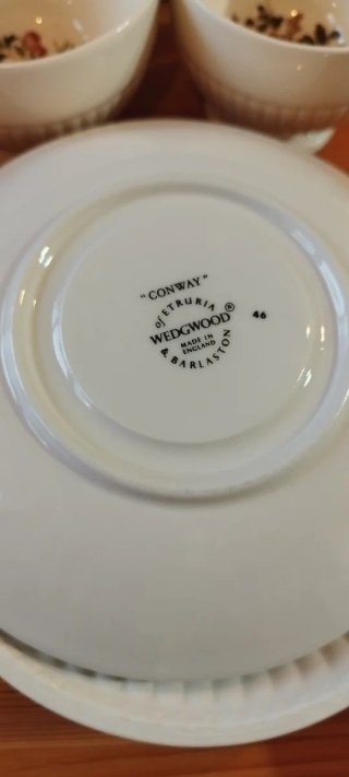 Juego de café Wedgwood Conway con azucarero