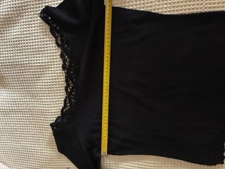 Jersey Tintoretto cuello barco encaje negro