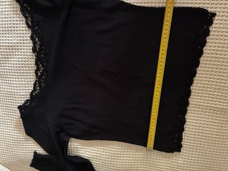 Jersey Tintoretto cuello barco encaje negro