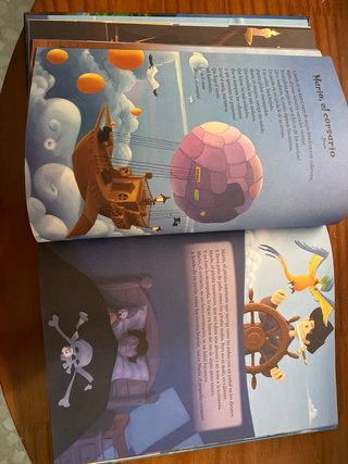 Libro cuentos de pirata