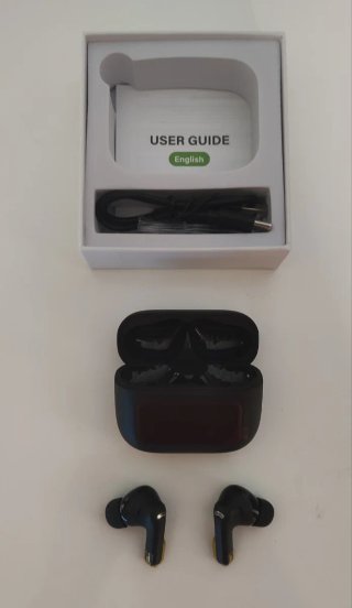Auriculares Bluetooth Inalámbricos Negros