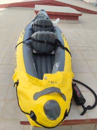 Kayak K2 Explorer Amarillo y Negro