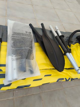 Kayak K2 Explorer Amarillo y Negro