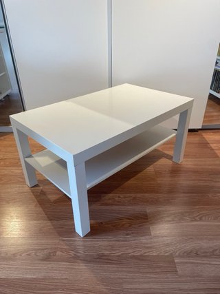 Mesa de centro blanca moderna