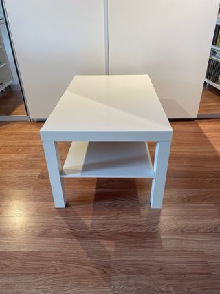 Mesa de centro blanca moderna